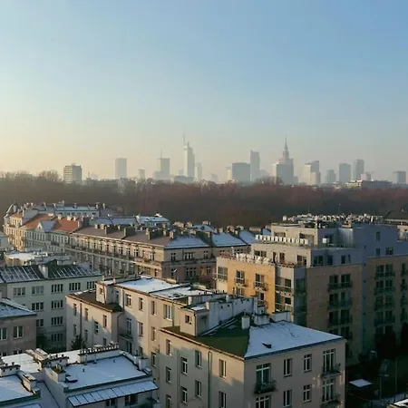 Wawaview! Studio With An Amazing View! Powisle. Varsovia Exterior foto